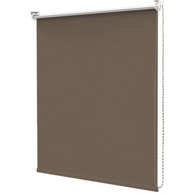 EMMEVI Rolgordijn voor deur, raam, huis, kantoor, muur, plafond, 120 x 180 cm, bruin EMMEVI Rolgordijn voor deur, raam, huis, kantoor, muur, plafond, 120 x 180 cm, bruin