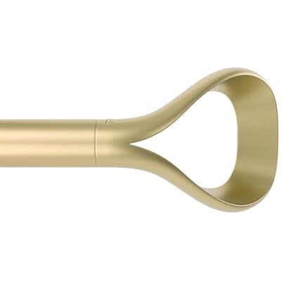 Umbra Loop gordijnroede verstelbaar van 2,5 cm, 107 tot 305 cm, goud Umbra Loop gordijnroede verstelbaar van 2,5 cm, 107 tot 305 cm, goud