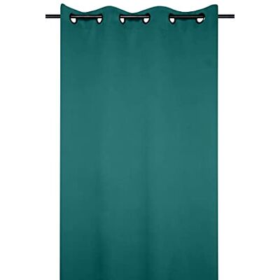 Stof Lovely Casa – gordijn – model Notte – smaragd 140 x 280 cm 100% polyester Stof Lovely Casa – gordijn – model Notte – smaragd 140 x 280 cm 100% polyester