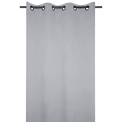Stof Lovely Casa R61840005 Notte verduisteringsgordijn, polyester, 250 x 135 cm, grijs Stof Lovely Casa R61840005 Notte verduisteringsgordijn, polyester, 250 x 135 cm, grijs