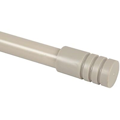 Bestlivings Moderne gordijnroede uittrekbaar van 115 tot 200 cm, diameter 16/19 mm, roestvrij staal, stijlstang Bestlivings Moderne gordijnroede uittrekbaar van 115 tot 200 cm, diameter 16/19 mm, roestvrij staal, stijlstang