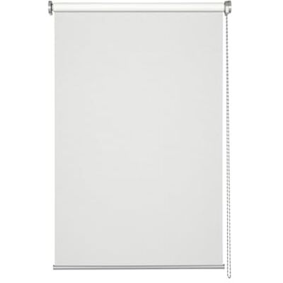 Gardinia Rolgordijn met zijkoord, voor ramen, lichtdoorlatend, inkijkbescherming, anti-verblinding, montage met boren, wit, 80 x 160 cm (b x h) Gardinia Rolgordijn met zijkoord, voor ramen, lichtdoorlatend, inkijkbescherming, anti-verblinding, montage met boren, wit, 80 x 160 cm (b x h)