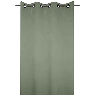 Stof Lovely Casa gordijn, 135 x 250 cm, notte-kaki, polyester, standaard Stof Lovely Casa gordijn, 135 x 250 cm, notte-kaki, polyester, standaard