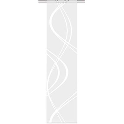 Home Fashion TIBERIO Schuifpaneel, stof, wit, 245 x 60 cm Home Fashion TIBERIO Schuifpaneel, stof, wit, 245 x 60 cm