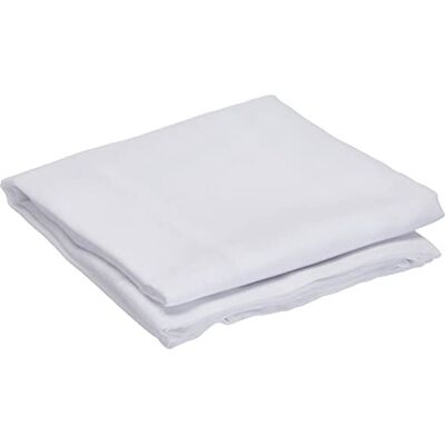 Linder 0323/10/415 Paar Rechte Etamine Wit Gordijnroede 45 x 60 cm Linder 0323/10/415 Paar Rechte Etamine Wit Gordijnroede 45 x 60 cm