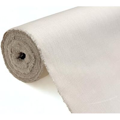 A-Express Natuurlijke pure 100% linnen stof zacht materiaal naaien mode tas 140 breedte halve meter 50 cm x 140 cm natuurlijk A-Express Natuurlijke pure 100% linnen stof zacht materiaal naaien mode tas 140 breedte halve meter 50 cm x 140 cm natuurlijk