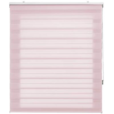 Blindecor Rolgordijn nacht en dag op maat, dubbellaags, kleur: roze, 115 x 180 cm, verduisterend rolgordijn 112 x 175 cm Blindecor Rolgordijn nacht en dag op maat, dubbellaags, kleur: roze, 115 x 180 cm, verduisterend rolgordijn 112 x 175 cm