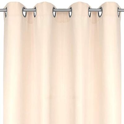 Bestlivings Ellen Decoratief gordijn met oogjes, polyester, 140 x 245 cm, beige Bestlivings Ellen Decoratief gordijn met oogjes, polyester, 140 x 245 cm, beige