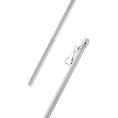 Bestlivings Draaistang 100 cm (wit) van aluminium voor schuifgordijnen of gordijnen Bestlivings Draaistang 100 cm (wit) van aluminium voor schuifgordijnen of gordijnen
