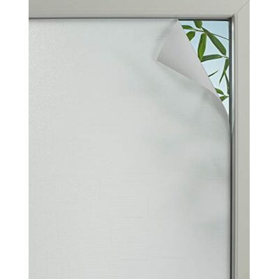 Gardinia Statische raamfolie Textiel 75, transparant, ondoorzichtig, gemakkelijk te snijden, 100% PVC, 67,5 x 150 cm Gardinia Statische raamfolie Textiel 75, transparant, ondoorzichtig, gemakkelijk te snijden, 100% PVC, 67,5 x 150 cm