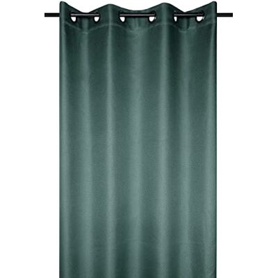 Stof Lovely Casa – gordijn – model Copenhague – dennengroen – 140 x 260 cm – 100% polyester R68937008 standaard Stof Lovely Casa – gordijn – model Copenhague – dennengroen – 140 x 260 cm – 100% polyester R68937008 standaard
