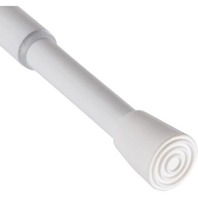 Bestlivings Gordijnroede verstelbaar van 120 tot 210 cm (wit) diameter 10/13 mm zonder boren, schroeven of lijmen klemstang Bestlivings Gordijnroede verstelbaar van 120 tot 210 cm (wit) diameter 10/13 mm zonder boren, schroeven of lijmen klemstang