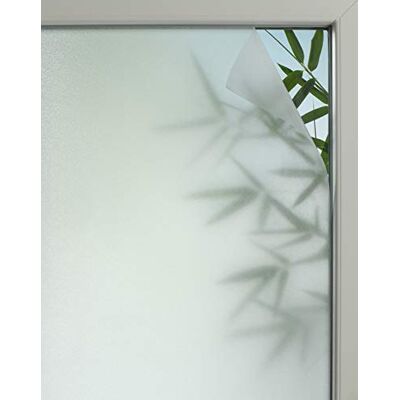 Gardinia Statische privacyfolie 50, transparant, gemakkelijk te snijden, 100% pvc, 45 x 150 cm, semi-transparant Gardinia Statische privacyfolie 50, transparant, gemakkelijk te snijden, 100% pvc, 45 x 150 cm, semi-transparant