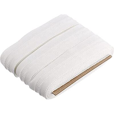 Gardinia Universele gordijnband. Lengte: 10 meter, polyester, wit Gardinia Universele gordijnband. Lengte: 10 meter, polyester, wit