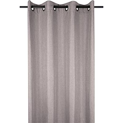 Stof Lovely Casa R68538002 Bea Gordijn met oogjes, polyester, 260 x 140 cm, taupe Stof Lovely Casa R68538002 Bea Gordijn met oogjes, polyester, 260 x 140 cm, taupe