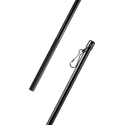 Bestlivings Gordijnroede van aluminium voor trolleys 100 cm (zwart) Bestlivings Gordijnroede van aluminium voor trolleys 100 cm (zwart)