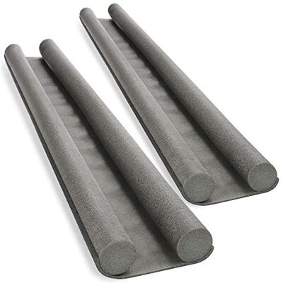 com-four ® 2 x Tochtstrip voor de deur deurafdichting onderaan tochtstrip met dubbele afdichting tocht- en geluidsbescherming 86 cm protection contre les courants d'air et le bruit 86 cm com-four ® 2 x Tochtstrip voor de deur deurafdichting onderaan tochtstrip met dubbele afdichting tocht- en geluidsbescherming 86 cm protection contre les courants d'air et le bruit 86 cm