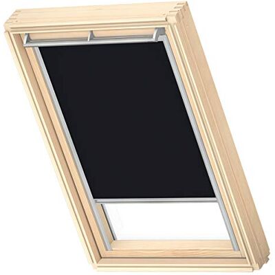 VELUX Origineel Dakramen Verduisterend Rolgordijn voor S06, 606, 4, Zwart met Grijze Zijgeleiders VELUX Origineel Dakramen Verduisterend Rolgordijn voor S06, 606, 4, Zwart met Grijze Zijgeleiders