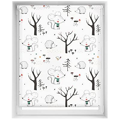 Blindecor Easy Rolgordijn zonder boren, motiefpatroon, digitale print, Into the Wood, 120 x 150 cm, stofmaat 117 x 145 cm Blindecor Easy Rolgordijn zonder boren, motiefpatroon, digitale print, Into the Wood, 120 x 150 cm, stofmaat 117 x 145 cm