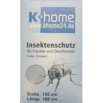 K-home Vliegengaas voor dakramen en ramen met ritssluiting, 150 x 180 cm K-home Vliegengaas voor dakramen en ramen met ritssluiting, 150 x 180 cm