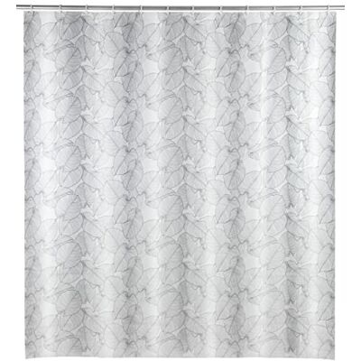 WENKO Samoa douchegordijn, waterdicht, onderhoudsvriendelijk, van polyethyleen-vinylacetaat, 180 x 0 x 200 cm, zwart WENKO Samoa douchegordijn, waterdicht, onderhoudsvriendelijk, van polyethyleen-vinylacetaat, 180 x 0 x 200 cm, zwart
