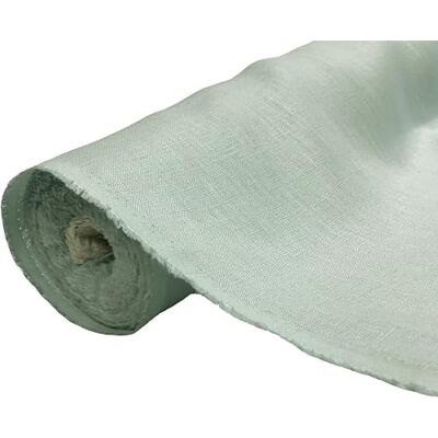 A-Express Natuurlijke Pure 100% zachte linnen stof naaien mode tas 140 breedte halve meter 50 cm x 140 cm watergroen A-Express Natuurlijke Pure 100% zachte linnen stof naaien mode tas 140 breedte halve meter 50 cm x 140 cm watergroen