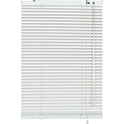 Gardinia Aluminium jaloezie, wand- en plafondbevestiging, montageset inbegrepen, aluminium jaloezie, wit, 110 x 175 cm (b x h) Gardinia Aluminium jaloezie, wand- en plafondbevestiging, montageset inbegrepen, aluminium jaloezie, wit, 110 x 175 cm (b x h)