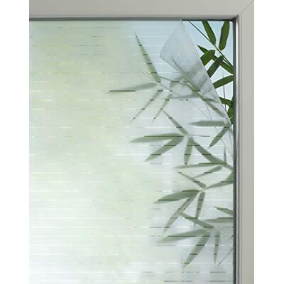 Gardinia 36107 Statische raamfolie Line 25, lichtdoorlatend, op maat te snijden, 100% PVC, 67,5 x 150 cm, linnen-look, semi-transparant Gardinia 36107 Statische raamfolie Line 25, lichtdoorlatend, op maat te snijden, 100% PVC, 67,5 x 150 cm, linnen-look, semi-transparant