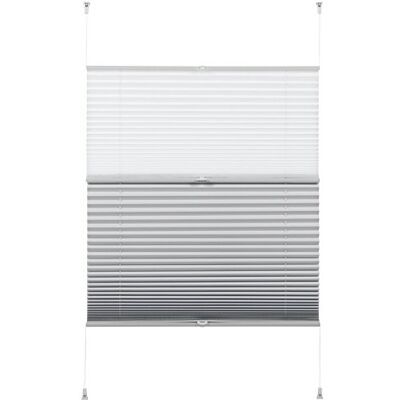 Gardinia EASYFIX Plissé om vast te klikken, ideaal voor dag en nacht, incl. montageset, nacht + dag, wit, 40 x 130 cm (b x h) Gardinia EASYFIX Plissé om vast te klikken, ideaal voor dag en nacht, incl. montageset, nacht + dag, wit, 40 x 130 cm (b x h)