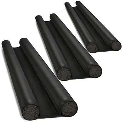 com-four ® 3x tochtstopper voor de deur deur onderafdichting tochtstopper met dubbele afdichting bescherming tegen tocht en geluid 86 cm (003 stuks) protection contre les courants d'air et le bruit 86 cm com-four ® 3x tochtstopper voor de deur deur onderafdichting tochtstopper met dubbele afdichting bescherming tegen tocht en geluid 86 cm (003 stuks) protection contre les courants d'air et le bruit 86 cm