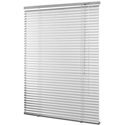 Ventanara ® Aluminium jaloezie zilver met montagemateriaal 120 x 160 cm Ventanara ® Aluminium jaloezie zilver met montagemateriaal 120 x 160 cm