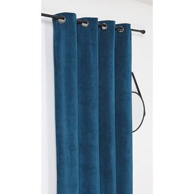 Linder Alberta Thermo-gordijn, ondoorzichtig, 140 x 260 cm, marineblauw Linder Alberta Thermo-gordijn, ondoorzichtig, 140 x 260 cm, marineblauw