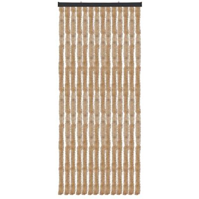 arsvita Gordijn, Stof, Effen strepen, beige, 56 x 185cm arsvita Gordijn, Stof, Effen strepen, beige, 56 x 185cm