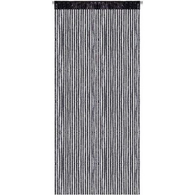 arsvita Draadgordijn, zwart, 140 x 250 cm (b x l), metaallook, verkrijgbaar in vele kleuren arsvita Draadgordijn, zwart, 140 x 250 cm (b x l), metaallook, verkrijgbaar in vele kleuren