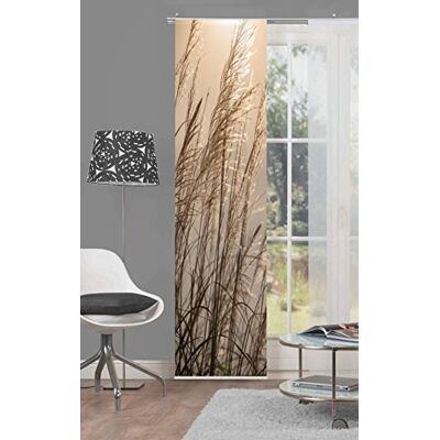 Home Fashion Caruso Schuifpaneel met digitale print, stof, natuur, 245 x 60 cm Home Fashion Caruso Schuifpaneel met digitale print, stof, natuur, 245 x 60 cm