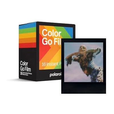 Polaroid Go Film Double Pack 16 foto's Black Frame Polaroid Go Film Double Pack 16 foto's Black Frame