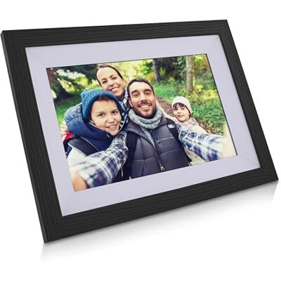 InLine WiFRAME 2 55821H digitale fotolijst met 3 wisselframes van walnoothout, 10,1 inch, met touch-functie, 1920 x 1200 cm, 16 GB geheugen, deel je momenten direct overal InLine WiFRAME 2 55821H digitale fotolijst met 3 wisselframes van walnoothout, 10,1 inch, met touch-functie, 1920 x 1200 cm, 16 GB geheugen, deel je momenten direct overal