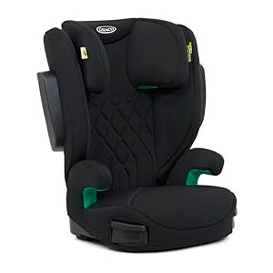 Graco EverSure i-Size stoelverhoger met rugleuning, ca. 3,5 tot 12 jaar (100-150 cm), kinderzitverhoger, armleuningen en hoofdsteun, in hoogte verstelbaar, licht, zwart, zwart Graco EverSure i-Size stoelverhoger met rugleuning, ca. 3,5 tot 12 jaar (100-150 cm), kinderzitverhoger, armleuningen en hoofdsteun, in hoogte verstelbaar, licht, zwart, zwart