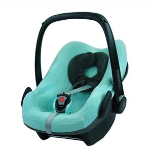 BambiniWelt by Rafael K. BAMBINIWELT Badstof zomerhoes compatibel met Maxi Cosi Pebble (turquoise) BambiniWelt by Rafael K. BAMBINIWELT Badstof zomerhoes compatibel met Maxi Cosi Pebble (turquoise)