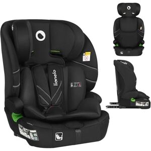 Lionelo Levi Fix i-Size autostoel voor baby's en kinderen, groep 1/2/3 (76-150 cm), norm R129, ISOFIX & Top Tether, zijdelingse veiligheid, 10 niveaus verstelbare hoofdsteun, afneembare hoes, comfort, zwart Lionelo Levi Fix i-Size autostoel voor baby's en kinderen, groep 1/2/3 (76-150 cm), norm R129, ISOFIX & Top Tether, zijdelingse veiligheid, 10 niveaus verstelbare hoofdsteun, afneembare hoes, comfort, zwart