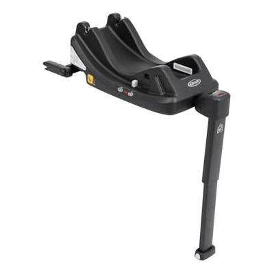 Graco IsoFamily™ i-Size, Isofix i-Size autostoelbasis, uitklapbare steunvoet, voor babyschaal en kinderzitje, zwart, zwart Graco IsoFamily™ i-Size, Isofix i-Size autostoelbasis, uitklapbare steunvoet, voor babyschaal en kinderzitje, zwart, zwart