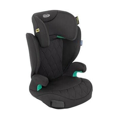 Graco Affix i-Size R129 Isofix autostoel met hoge rugleuning, met bekerhouder, geschikt voor kinderen van 100-150 cm (ca. 3,5-12 jaar), Midnight Fashion Graco Affix i-Size R129 Isofix autostoel met hoge rugleuning, met bekerhouder, geschikt voor kinderen van 100-150 cm (ca. 3,5-12 jaar), Midnight Fashion