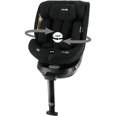 nania SPIRIT autostoel 360° draaibaar I-Size 40-150 cm Uitbreidbaar vanaf de geboorte tot ongeveer 12 jaar Groep 0+/1/2/3 Isofix bevestigingen + veerpoot nania SPIRIT autostoel 360° draaibaar I-Size 40-150 cm Uitbreidbaar vanaf de geboorte tot ongeveer 12 jaar Groep 0+/1/2/3 Isofix bevestigingen + veerpoot