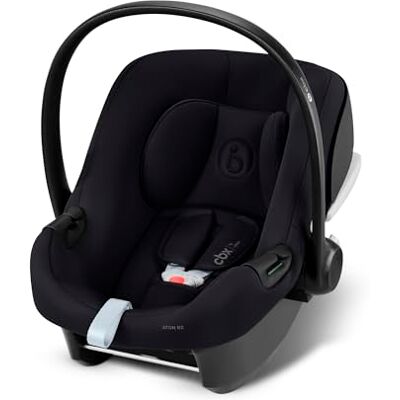 Cybex Beschermhoes Aton B2 i-Size, vanaf de geboorte tot ca. 24 maanden, max. 13 kg, verkleinkussen voor pasgeborenen, compatibel met SensorSafe, Volcano Black Cybex Beschermhoes Aton B2 i-Size, vanaf de geboorte tot ca. 24 maanden, max. 13 kg, verkleinkussen voor pasgeborenen, compatibel met SensorSafe, Volcano Black