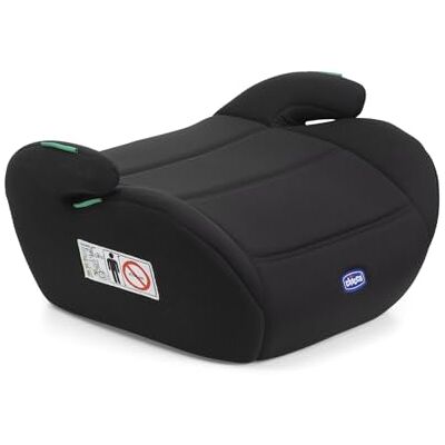 Chicco Quasar i-Size, autostoel voor kinderen van 7-12 jaar (126-150 cm), gewicht 23-36 kg, groep 3, eenvoudig te installeren met 3-punts gordel van het voertuig, gevoerde armleuningen en comfortabele zitting, zwart Chicco Quasar i-Size, autostoel voor kinderen van 7-12 jaar (126-150 cm), gewicht 23-36 kg, groep 3, eenvoudig te installeren met 3-punts gordel van het voertuig, gevoerde armleuningen en comfortabele zitting, zwart