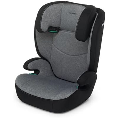 Foppapedretti Clever I-Size autostoel voor kinderen van 100 tot 145 cm hoogte, 3-12 jaar, ECE R129, 3-punts bevestiging, Comford Kid Pad, hoofdsteun in 12 hoogtes verstelbaar, carbon Foppapedretti Clever I-Size autostoel voor kinderen van 100 tot 145 cm hoogte, 3-12 jaar, ECE R129, 3-punts bevestiging, Comford Kid Pad, hoofdsteun in 12 hoogtes verstelbaar, carbon