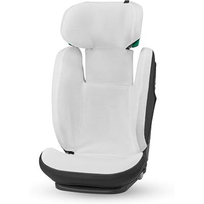 Maxi-Cosi Zomerhoes van biologisch katoen voor RodiFix S i-Size, autostoelhoes voor kinderen, ademend materiaal dat vocht absorbeert, machinewasbaar, duurzaam katoen, natuurlijk wit Maxi-Cosi Zomerhoes van biologisch katoen voor RodiFix S i-Size, autostoelhoes voor kinderen, ademend materiaal dat vocht absorbeert, machinewasbaar, duurzaam katoen, natuurlijk wit