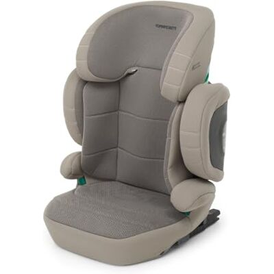 Foppapedretti Open I-Size autostoel voor kinderen van 100 tot 150 cm hoog, 3-12 jaar, ECE R129, Dualfix-bevestiging (Isofix en niet), zijdelingse stootbescherming, afneembare hoes, Desert Foppapedretti Open I-Size autostoel voor kinderen van 100 tot 150 cm hoog, 3-12 jaar, ECE R129, Dualfix-bevestiging (Isofix en niet), zijdelingse stootbescherming, afneembare hoes, Desert