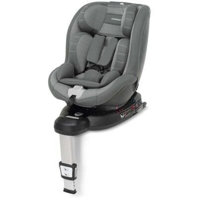 Foppapedretti Logik I-Size Isofix autostoel 360 graden draaibaar voor kinderen van 40 tot 105 cm (tot 18 kg), grijs Foppapedretti Logik I-Size Isofix autostoel 360 graden draaibaar voor kinderen van 40 tot 105 cm (tot 18 kg), grijs
