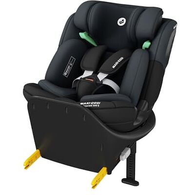 Maxi-Cosi Emerald 360 S i-Size, Isofix 360 draaibare autostoel, 0-12 jaar, 40-150 cm, autostoel voor baby's en kinderen, 4 hellingen, G-CELL bescherming tegen zijdelingse schokken, Tonal Black Maxi-Cosi Emerald 360 S i-Size, Isofix 360 draaibare autostoel, 0-12 jaar, 40-150 cm, autostoel voor baby's en kinderen, 4 hellingen, G-CELL bescherming tegen zijdelingse schokken, Tonal Black
